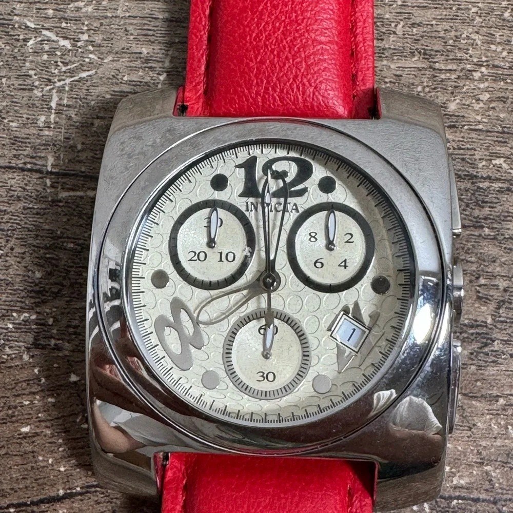 Mint INVICTA TESSIO SWISS CHRONOGRAPH CURVE MODEL‎ 2140 40MM MENS Works